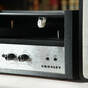 Crosley Coda Shelf System Vinyl Record Player - Black & Silver