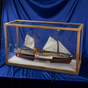 Decorative handmade model of the steamboat "Lena" photo