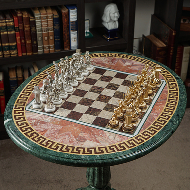 шахматный набор ручной работы фото