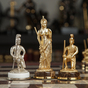 шахові фігури з бронзи фото