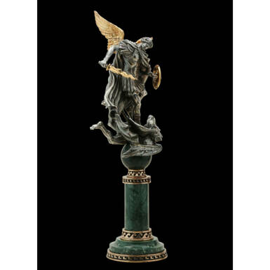 Bronze figurine "Archstrategist Michael" by Vizuri