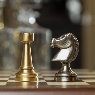 шахова фігура кінь та туру фото 1