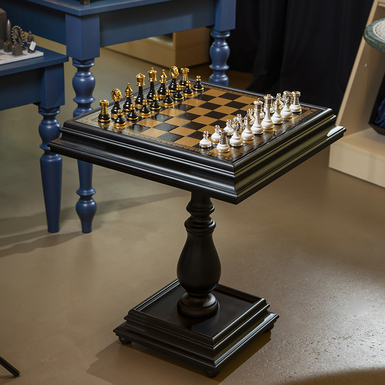 Шаховий комплект зі столом фото 1