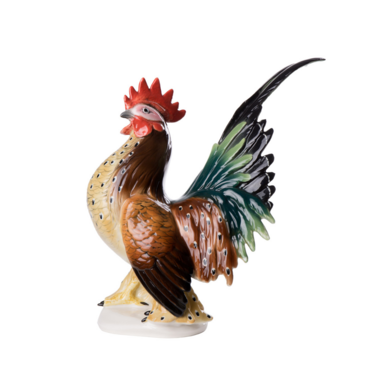 Porcelain figurine "The Rooster" by Karl Ens, Germany, 1920-1930 photo