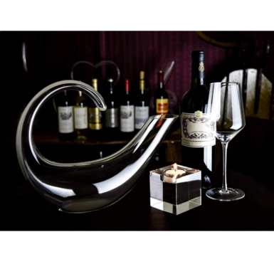 decanter for wine photo