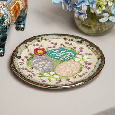 Handmade plate "Easter"