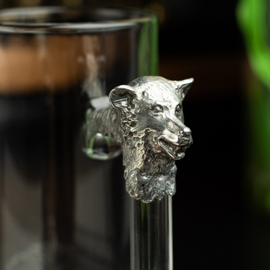 келих з ведмедем фото