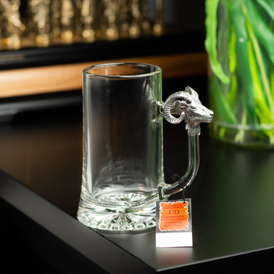 келих з олов'яною ручкою фото