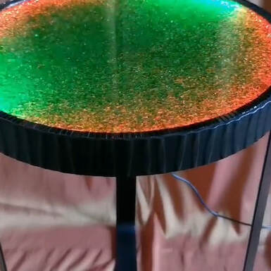 wow video handmade table