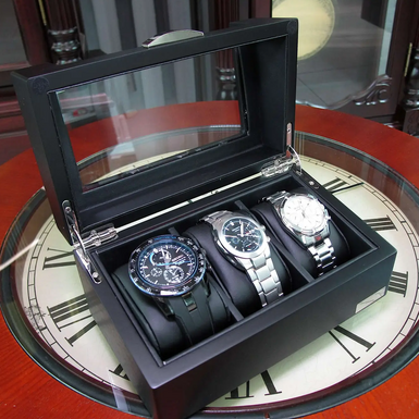 a box for three watches photo