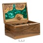 Wooden handmade watch case "Odinus. Emerald" by Kochut photo