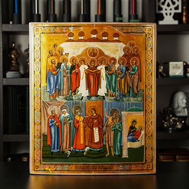 Купить икону Покрова Пресвятой Богородицы