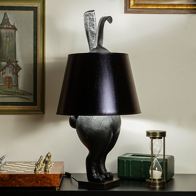 лампа з кроликом фото 1