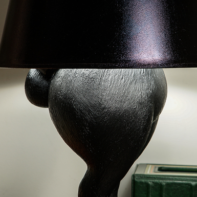 настільна лампа з абажуром фото 1