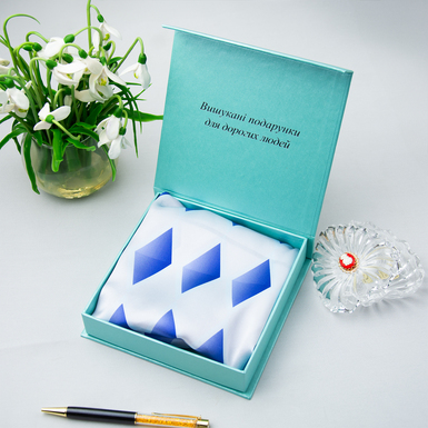 handkerchief in a gift box