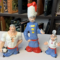 wow video A set of porcelain figurines "Three Cossacks" from the Kyiv Experimental Ceramics and Art Plant