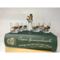 Vodka gift set of 6 glasses and 1 "penalty" glass "Secrets of successful fishing" photo