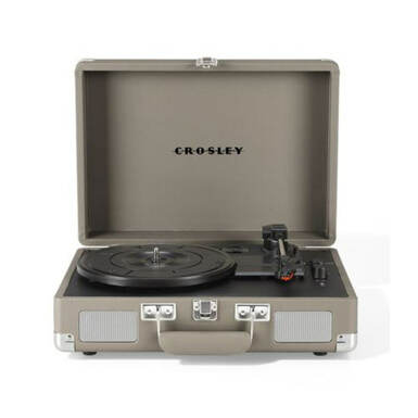 Cruiser Plus Portable Turntable with Bluetooth In/Out - Taupe by Crosley