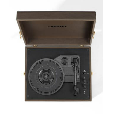 Voyager Portable Turntable with Bluetooth Out - Cocoa by Crosley