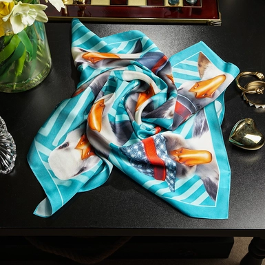 buy silk scarf photo