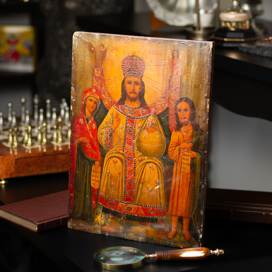 Buy an antique icon of Jesus Christ