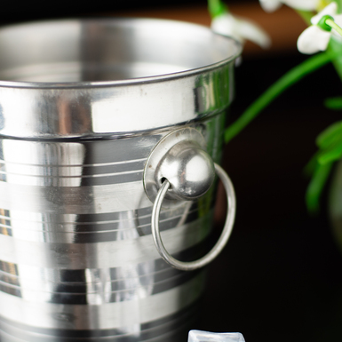 Відро для льоду з нержавіючої сталі фото 1