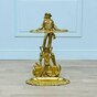 Vintage "Jack Tar" bronze umbrella stand, early 20th century photo