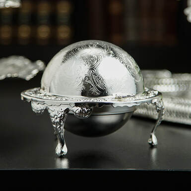 caviar serving utensils photo