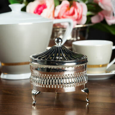 stylish sugar bowl photo