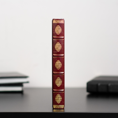 блокнот в кожаном переплете фото