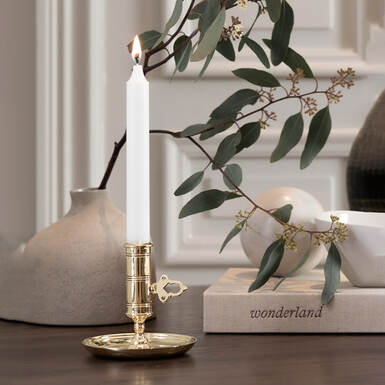 buy candlestick in gift shop photo