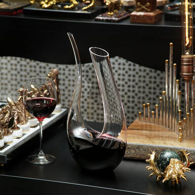 designer decanter photo