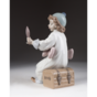 figurine "Pierro and the Mirror" by Lladro, 1995