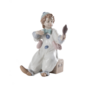 Porcelain figurine "Pierro and the Mirror" by Lladro, 1995