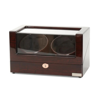 шкатулка для часов с кожаной обивкой фото