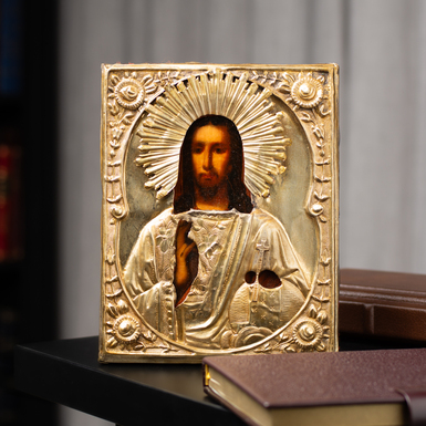 Buy an antique icon of Jesus Christ