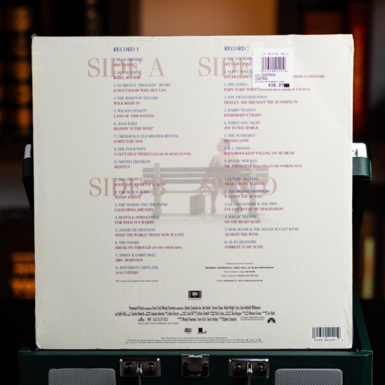 List of songs on the cover of the record photo