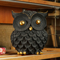 Figurine "Wise Owl" made of ceramics photo