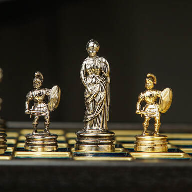 Chess "Antique Elegance" by Manopoulos (27x27 cm)