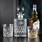 Crystal whiskey set "Triumph" (decanter and 2 glasses) by Royal Buckingham, UK