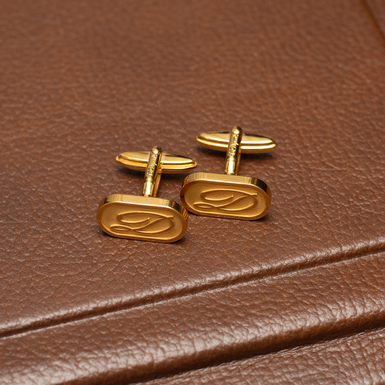 oval cufflinks photo