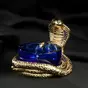 wow video Gilded ashtray "Viper" by Exetera Argenti