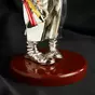 wow video "Clown violinist" silver plated figurine from Exetera Argenti