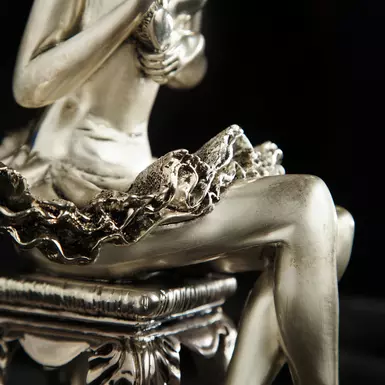 wow video "Ballerina" silver plated figurine from Exetera Argenti