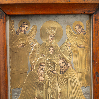 Buy an antique icon of the Mother of God