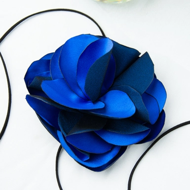 Accessory silk flower on ties