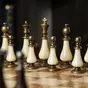 wow video Chess set "Classic Game" by Manopoulos (50x50 cm)