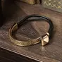 wow video Bracelet "Illusion" by Anframa (hand gilding)