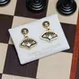 wow video "Summer song" earrings by Anframa (hand gold plating)