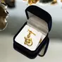 wow video "Alligator" pendant by Anframa (hand gilding)